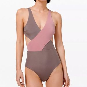 NWT Lululemon Wrap One Piece Swimsuit